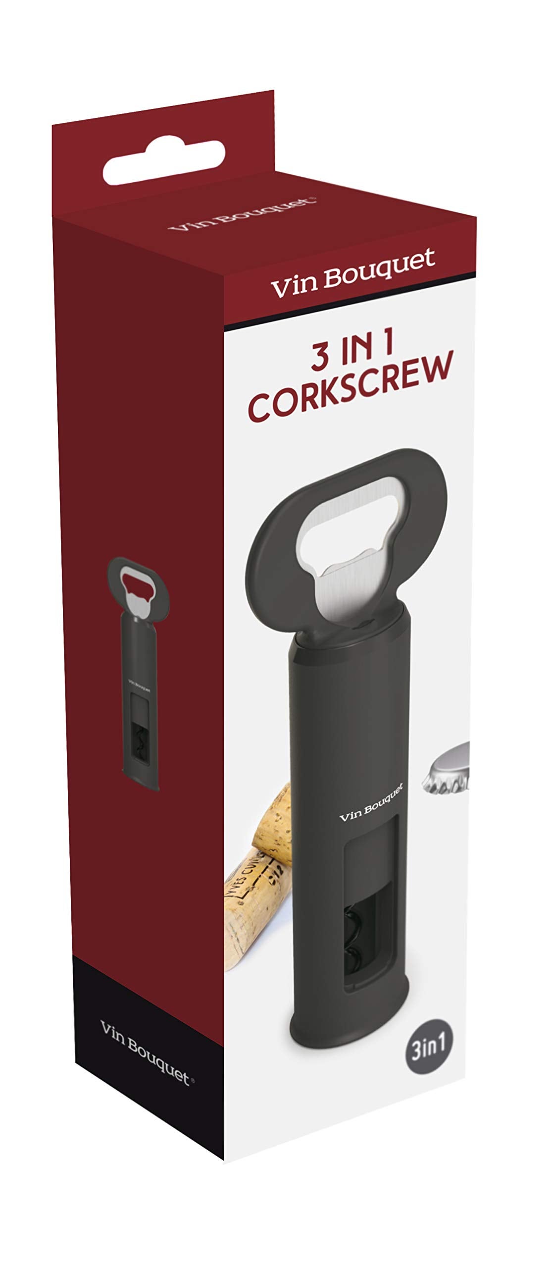 Tagliacapsule Vino Vin Bouquet FID 012 - Lame Affilate, Design Ergonomico, Per Presentazione Perfetta - Foto 7