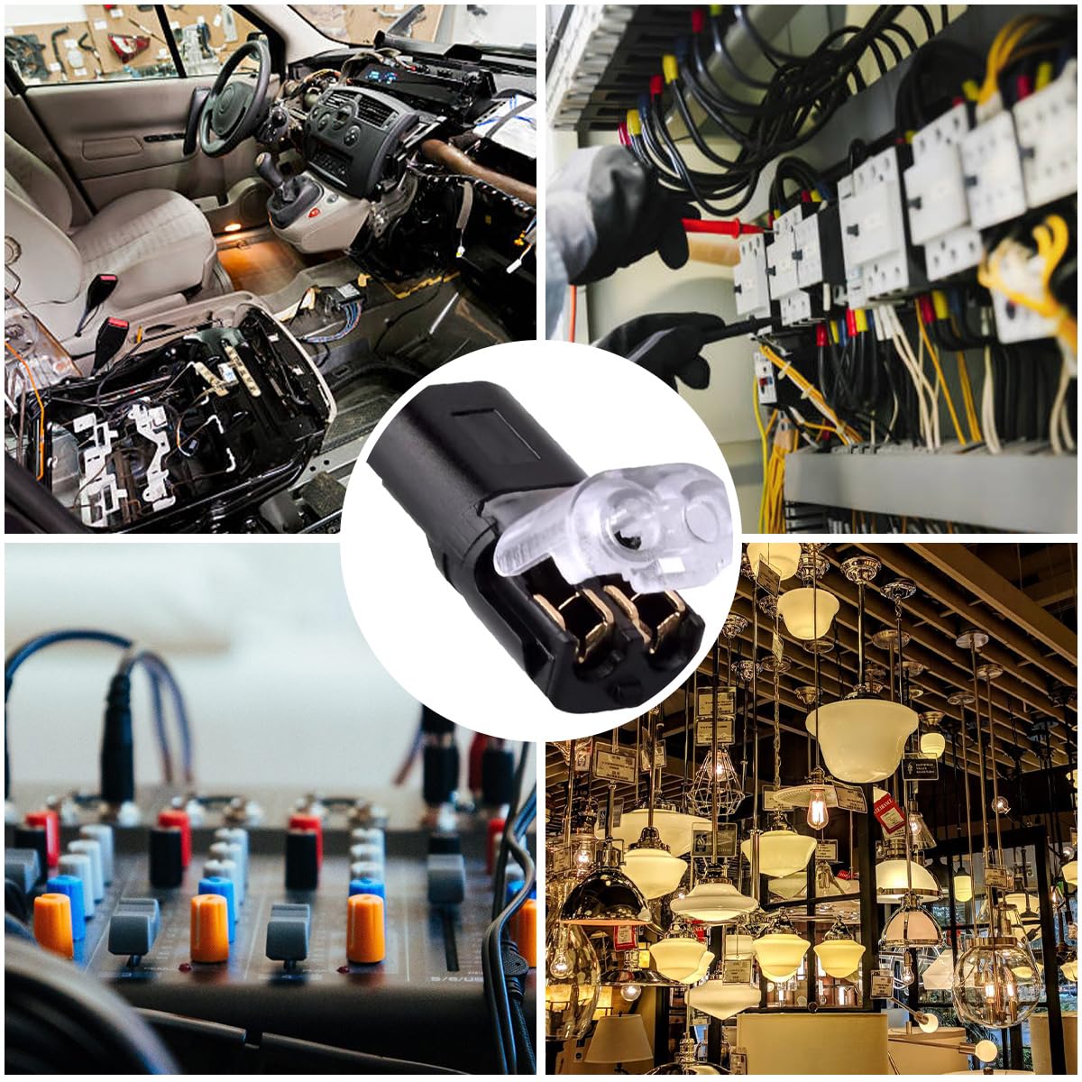 Borniers LED sans soudure ni bande, connecteur rapide interconnectable D2, interconnecteur à double fil, 20 pièces - 5