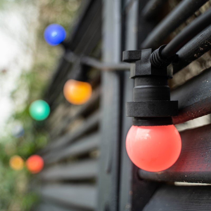 Xanlite - Lot de 5 Ampoules LED, Culot E27, RVB, Spécial Extérieur - PACK5EEGRLPRVBJR - 2