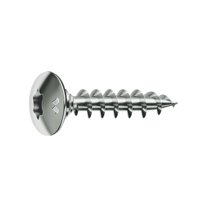 Vis penture torx - Vendu par 200 - Finition : Noir - Diametre : 6 - Longueur : 50 - MUSTAD - 2