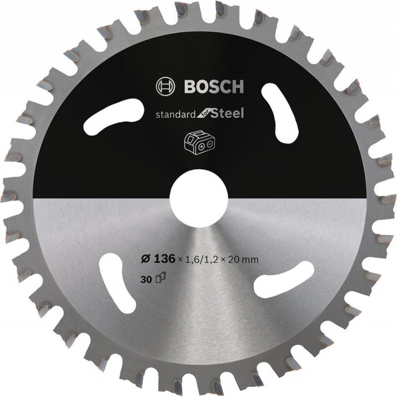 Tarcza do piły tarczowej Bosch Standard for Steel 136 mm 30 zębów hardmetal