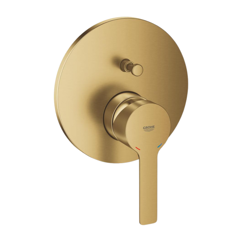 Unitate comanda Grohe 24064GN1, Lineare, 2 functii, diverter, necesita valva, mat, auriu