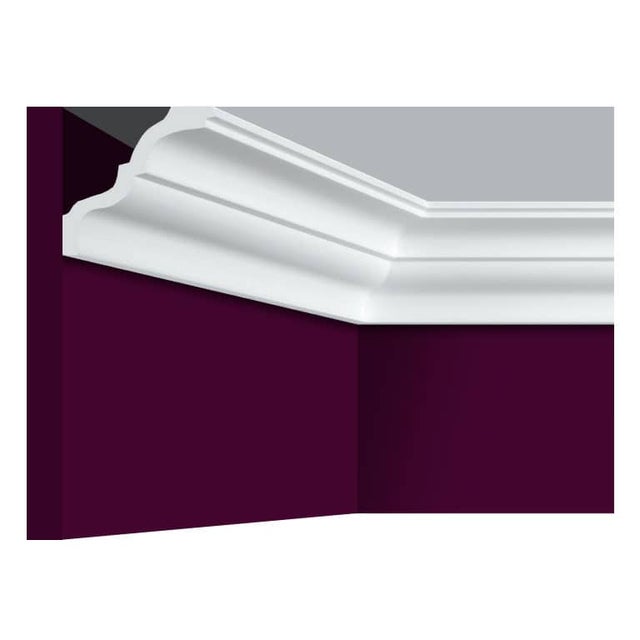 Cornisa techo i777 - Poliestireno extruido XPS - Medidas: 200 x 9 x 10,5 cm - Bovelacci
