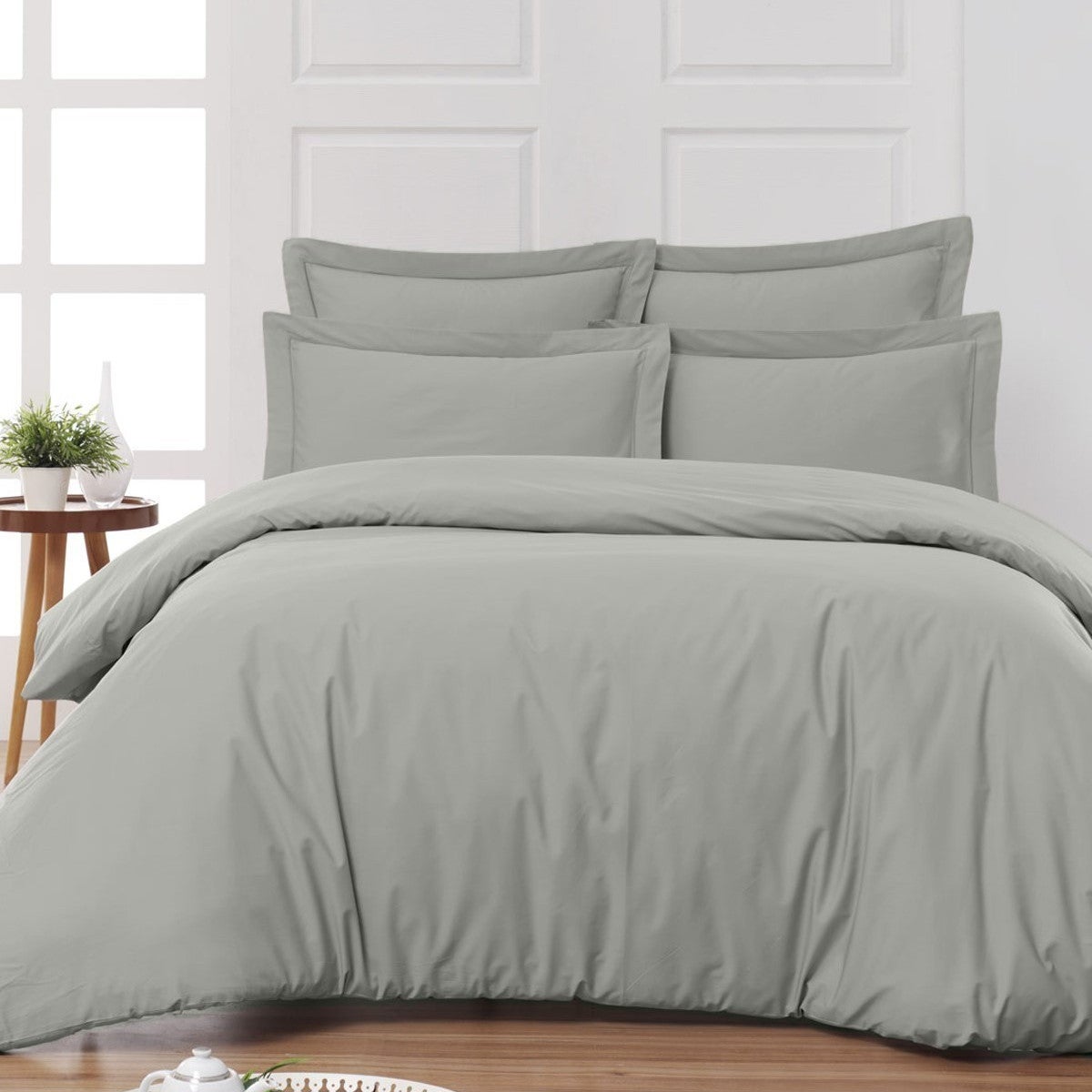 Drap housse bonnet 40 cm en percale coton SOFT PERCALE PLUS - 2
