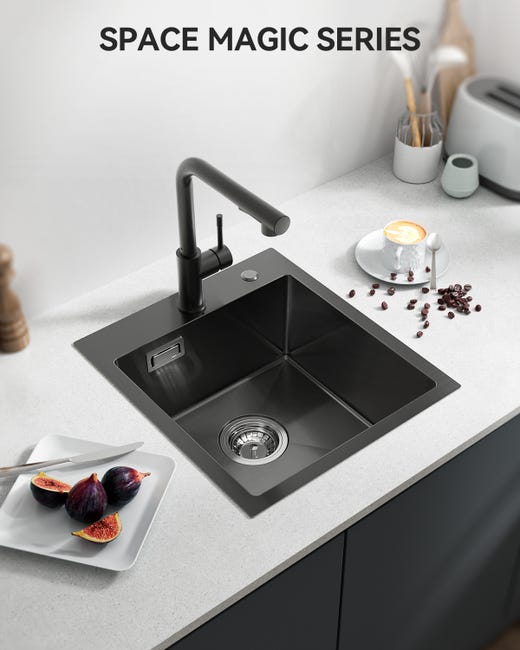 Lavello Cucina In Acciaio Inox Installazione Da Incasso 71 X 40 Barazza 1X7040I - Foto 9