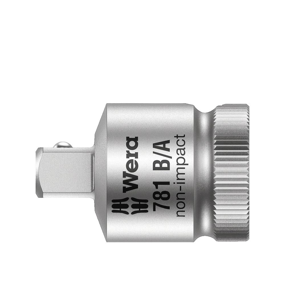 Adapter klucza nasadowego Wera 781 B/A stal chromowo-wanadowa ryflowany chwyt