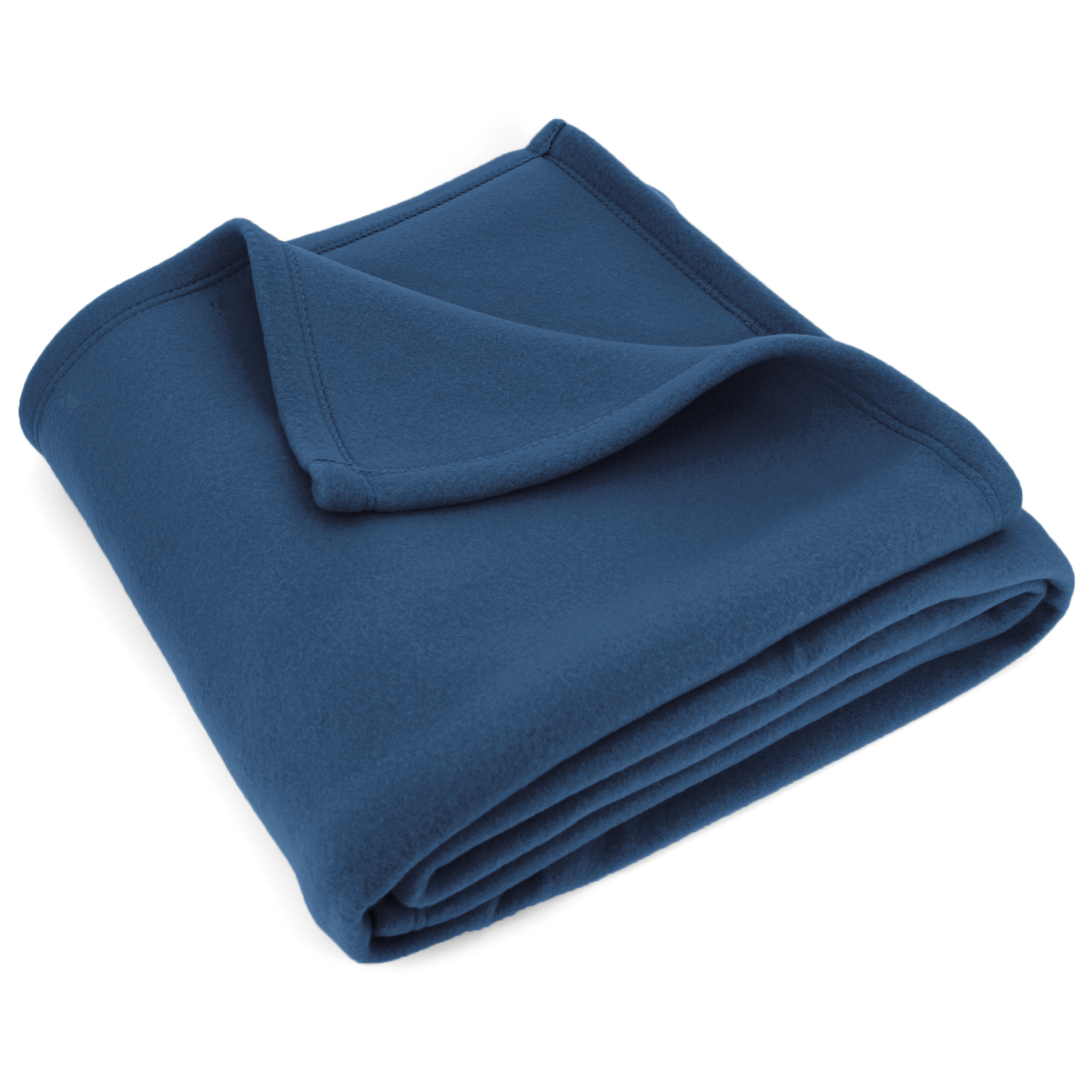 Couverture polaire 240x260 cm Isba Marine 100% Polyester 320 g/m2 traité non-feu - 2