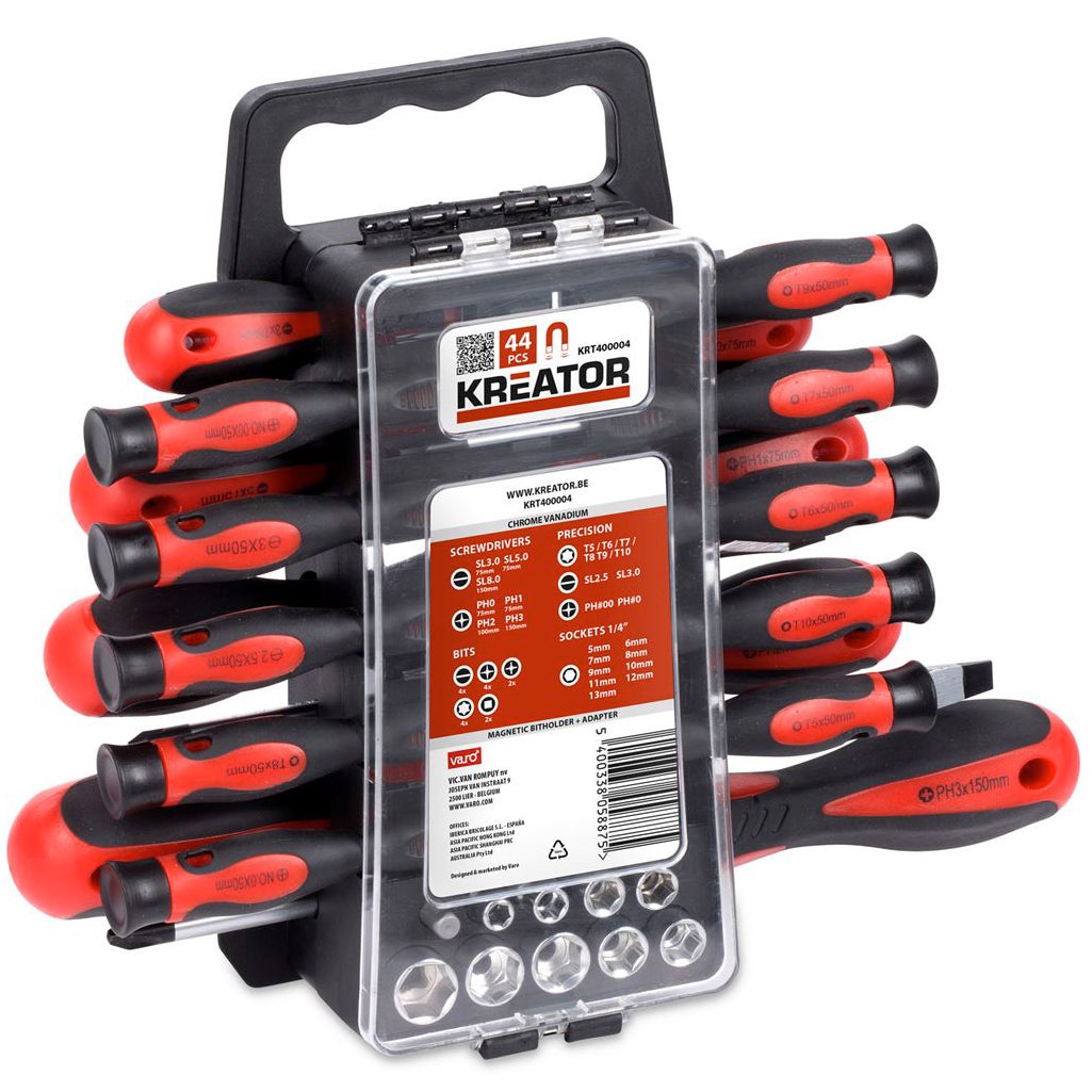 2 Porte-Outils Mural En Acier Carbone - Support Tournevis 14 Trou, 40x4.5x4 Cm, Pour Atelier Garage Maison - 2