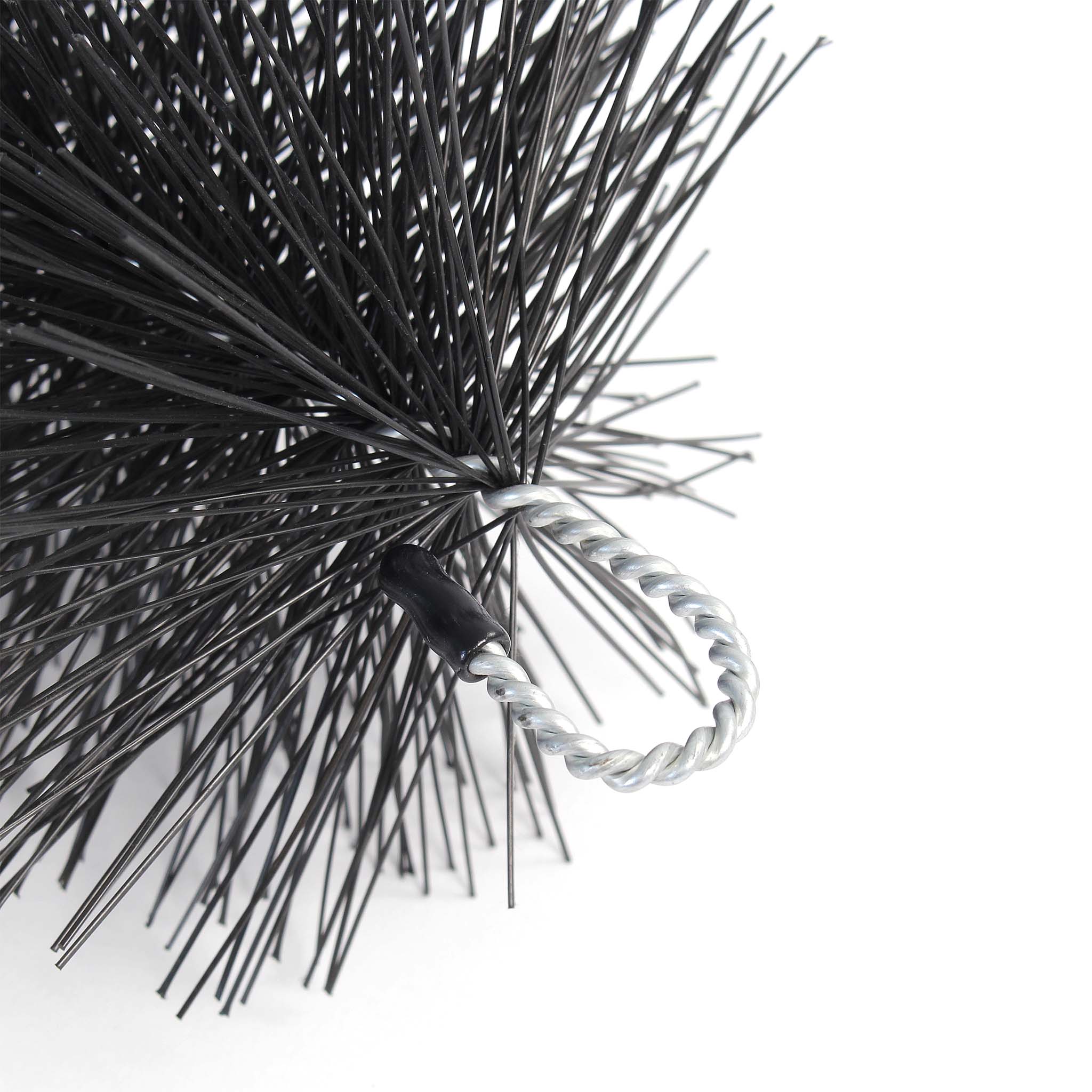 Wiltec Barriera anti piccioni per pannelli fotovoltaici e Spazzola per grondaie 10 scovoli 12 m Ø 8 cm - 8