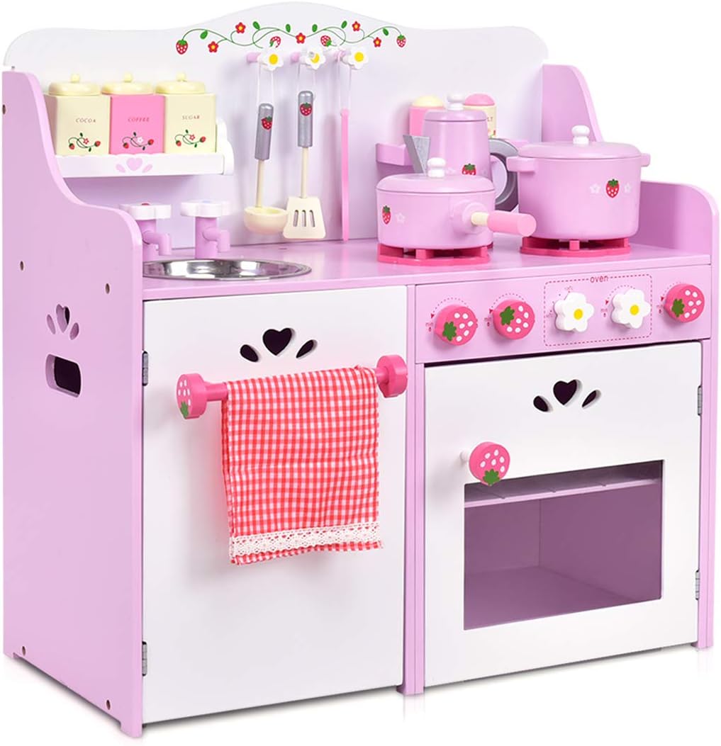 Rosa Cucina Bambina Grande Cucina Giocattolo Lidl ROBUD Cucina In
