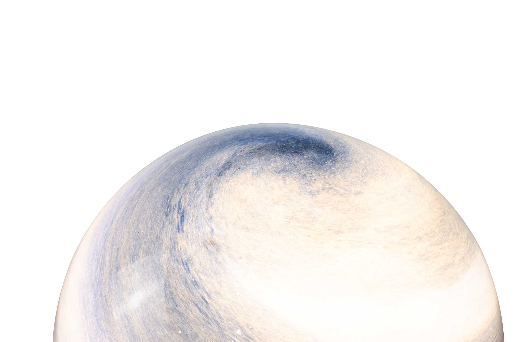 Lampe à poser en verre soufflé - ASTROLIS PM - Bleu - C-Création - 4