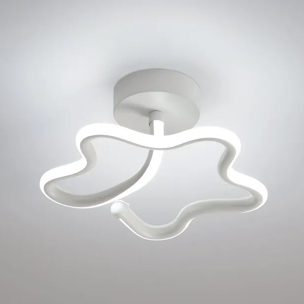 Plafon LED, nowoczesny plafon, kinkiet, oświetlenie dekoracyjne, światło białe 6000K (biały)
