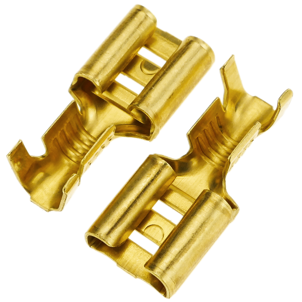 Terminal Faston Hembra 6.3 mm Pack de 100 uds | Leroy Merlin