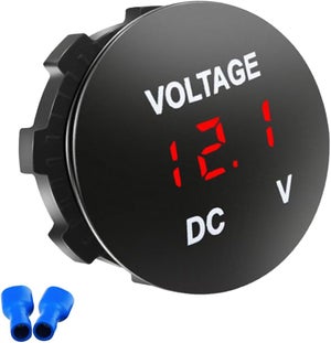 Monitor Tensione Batteria 12-48V – Tester Digitale Impermeabile Con Display LED, Per Auto, Moto E Veicoli Elettrici