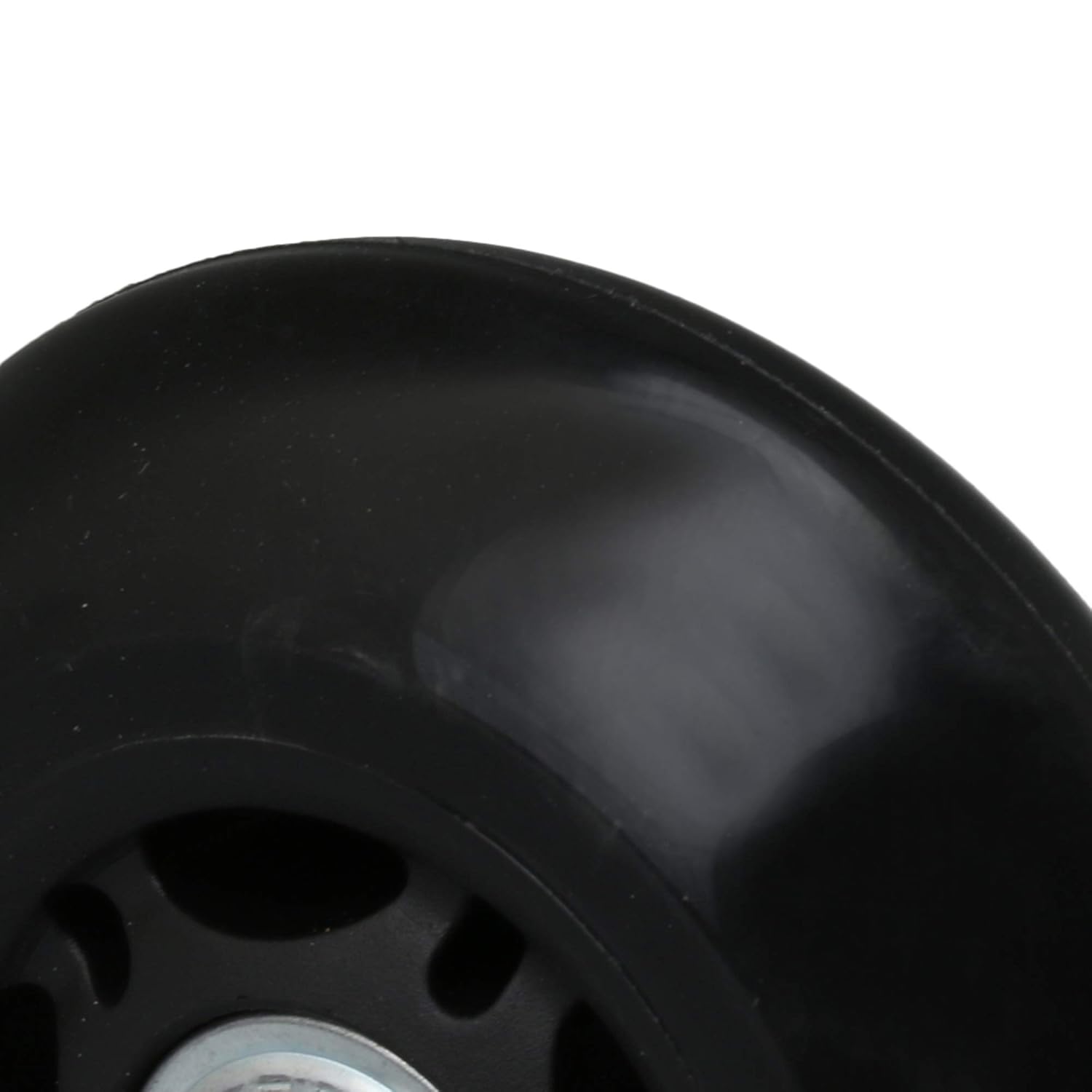 Lot De 4 Roues Pivotantes En Caoutchouc Taille Standard Absorption Des