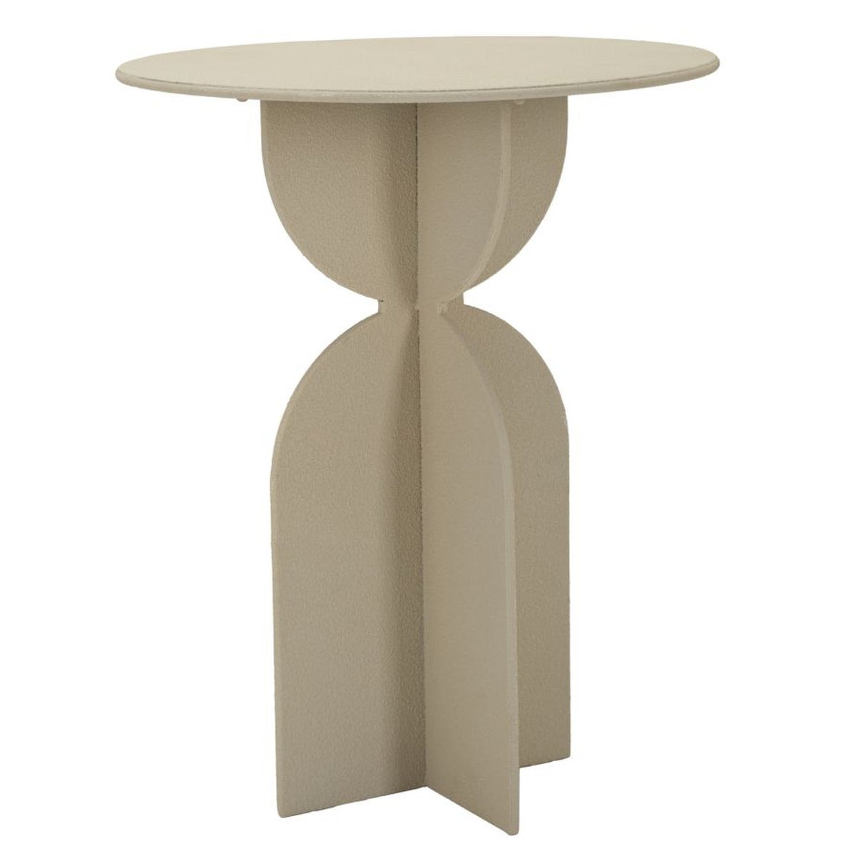 Stolik Kawowy Jasmine, Metal, Beżowy, Seven Design