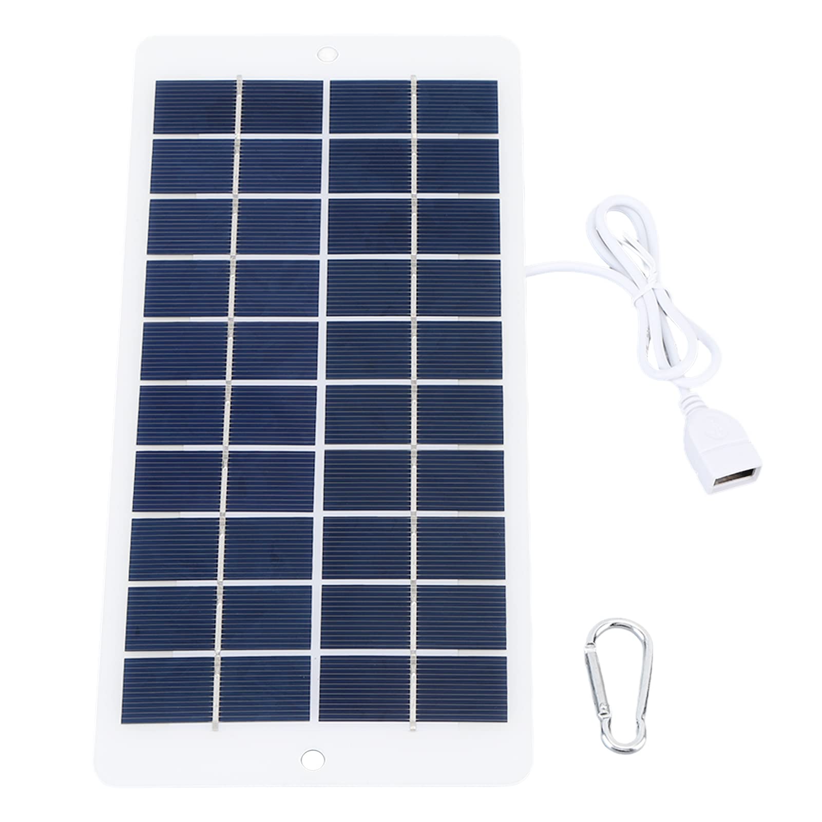 Panneau Solaire 9W – Chargeur USB Monocristallin IP66 – Pour Caméras De Sécurité Extérieures