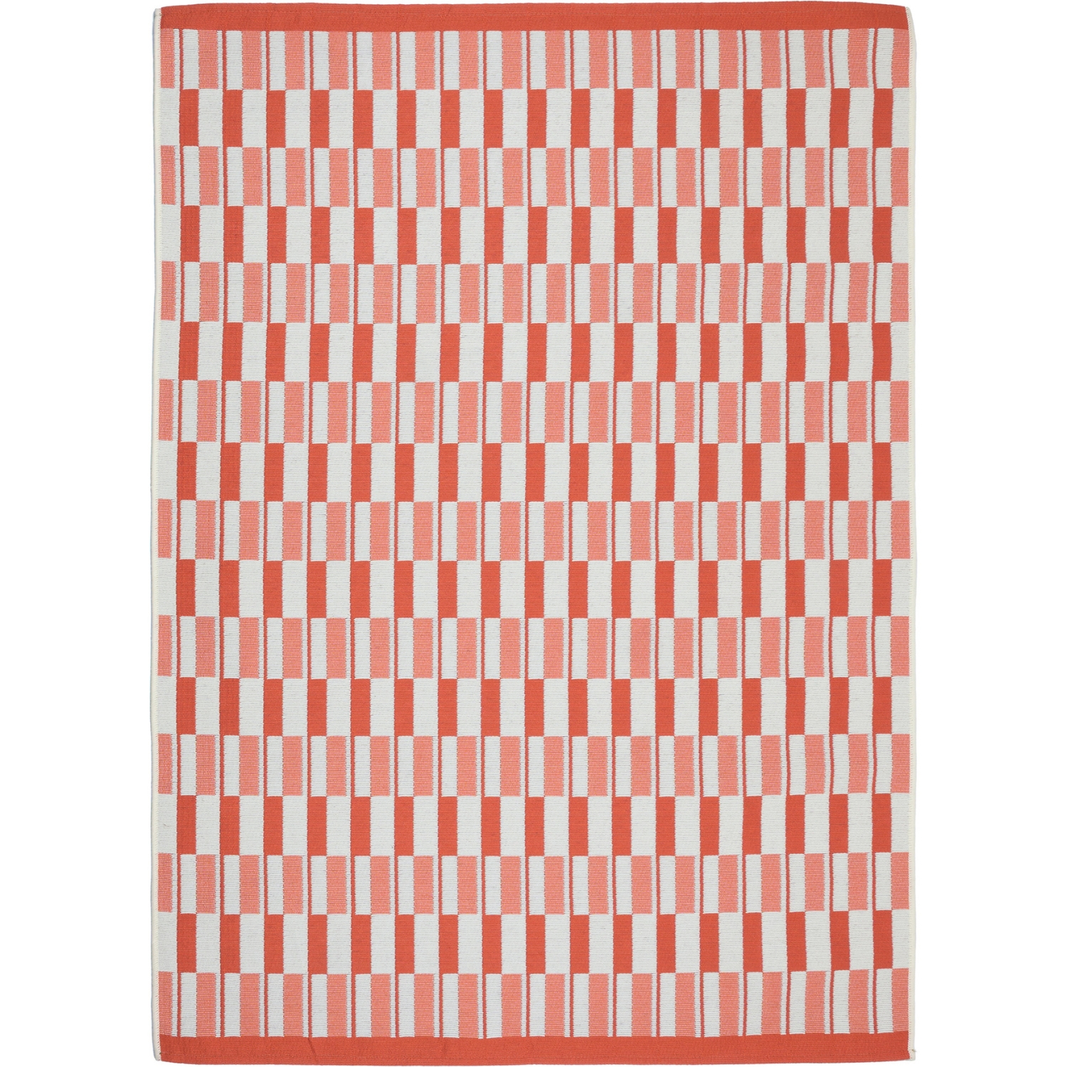 Dywan wewnętrzny zewnętrzny INEZ 200x300 cm OEKO-TEX modern pomarańczowy