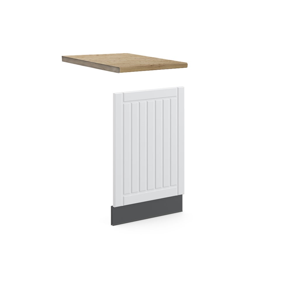 Vicco Panel przedni Fame-Line, Biały domek wiejski, 45 cm , BP Dąb