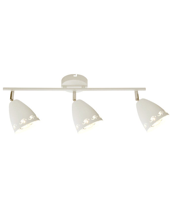 Lampa sufitowa wisząca Coty biała 3xE14x40W wym: 70 x 10 cm metal Candellux