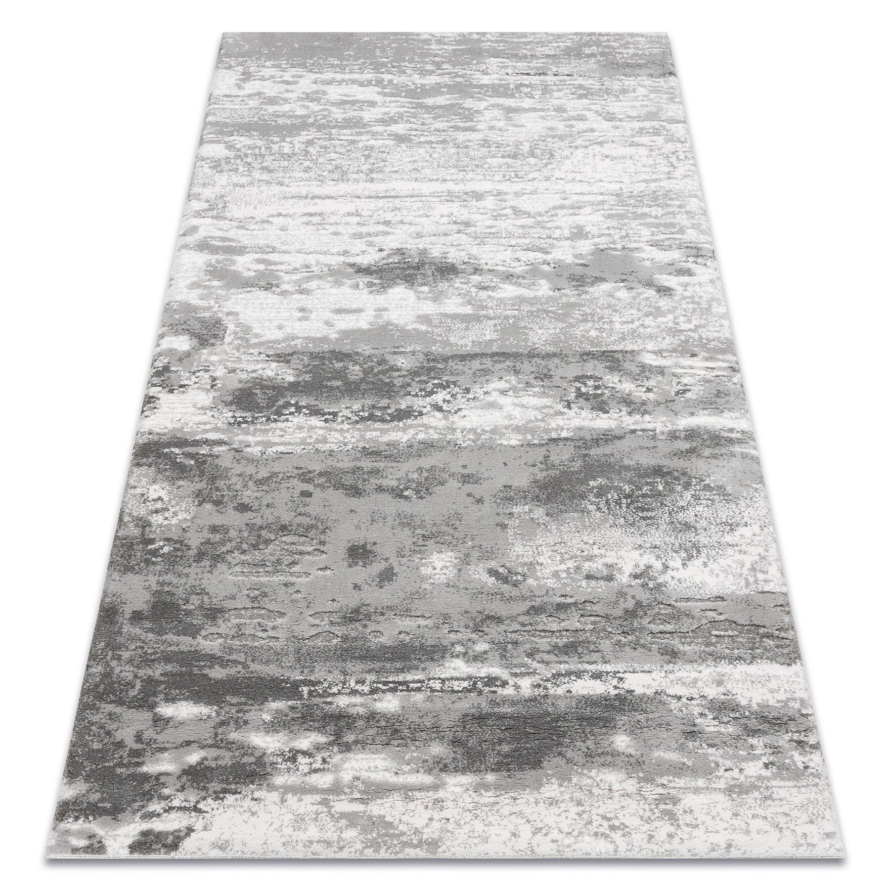 Dywan AKRYL VALS 2359 Abstrakcja kość słoniowa / szary 80x300 cm