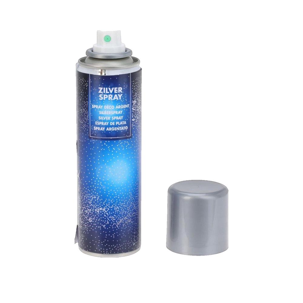 Lakier dekoracyjny christmas-decoration Lakier Srebrny 150 ml z atomizerem