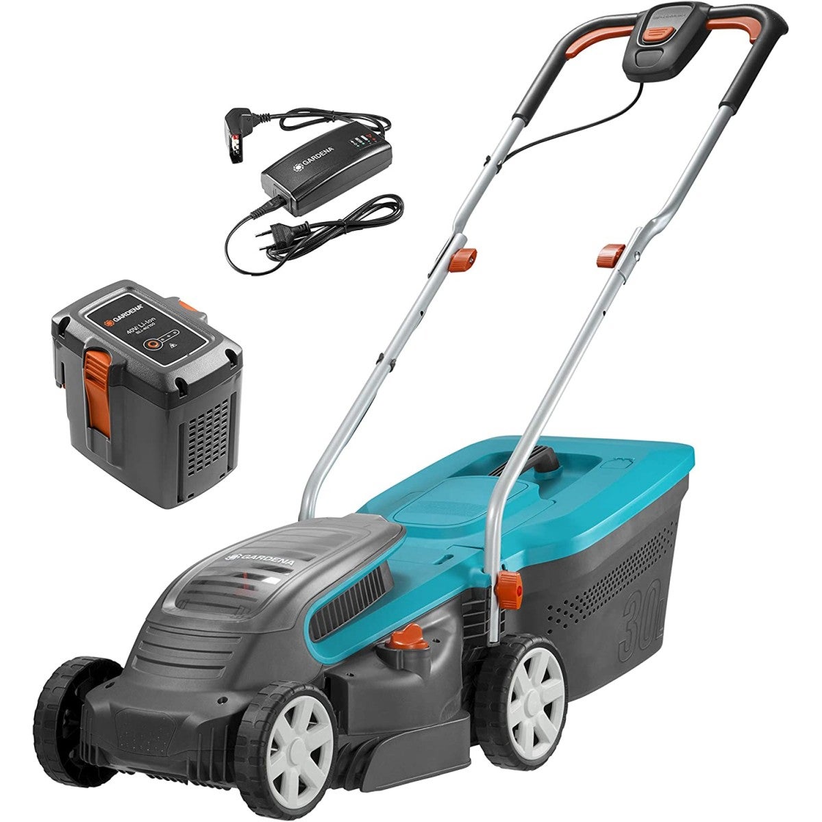 Kosiarka akumulatorowa PowerMax Li-40/32 (zestaw) 5033