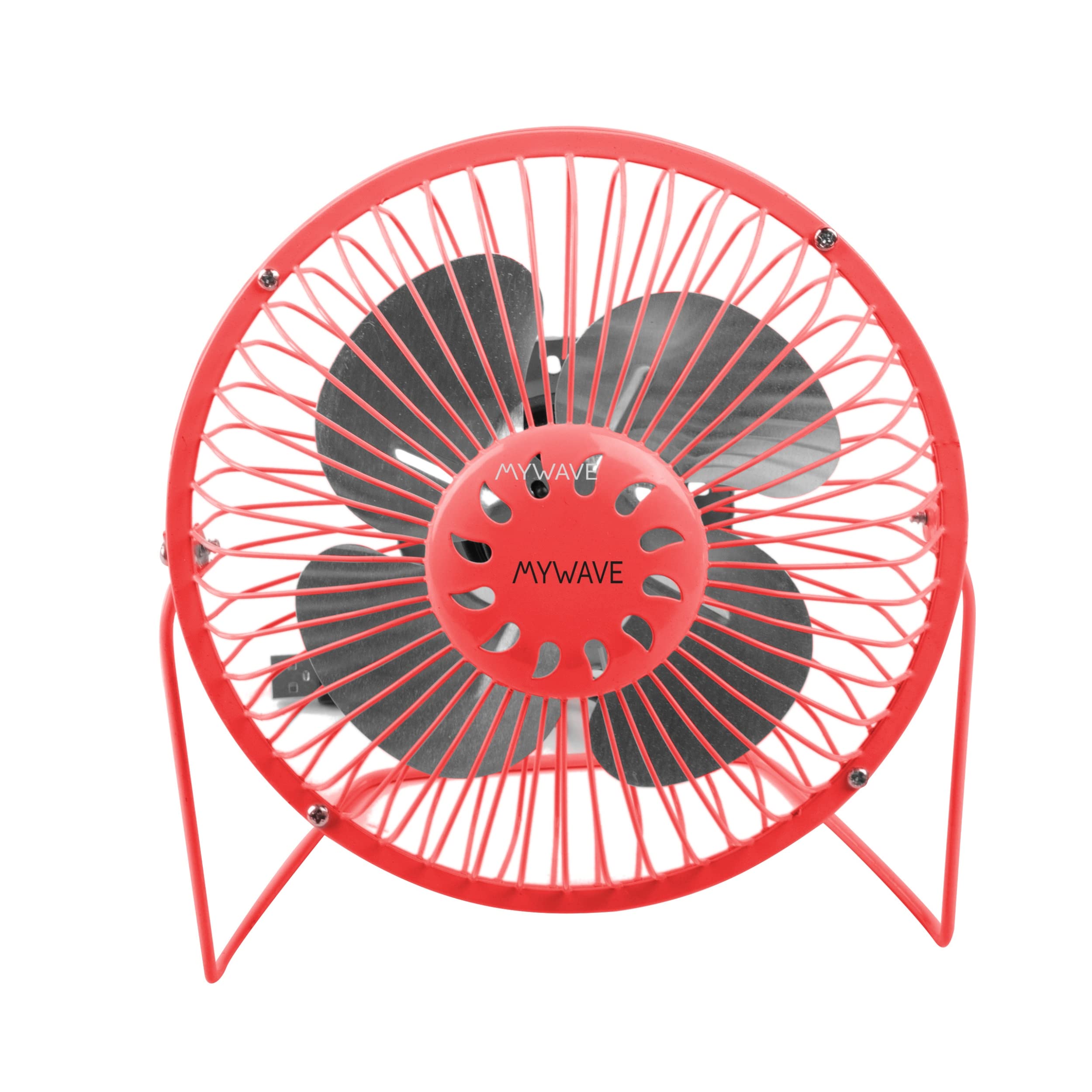 Mywave Mini Ventilador Usb Rojo , Leroy Merlin