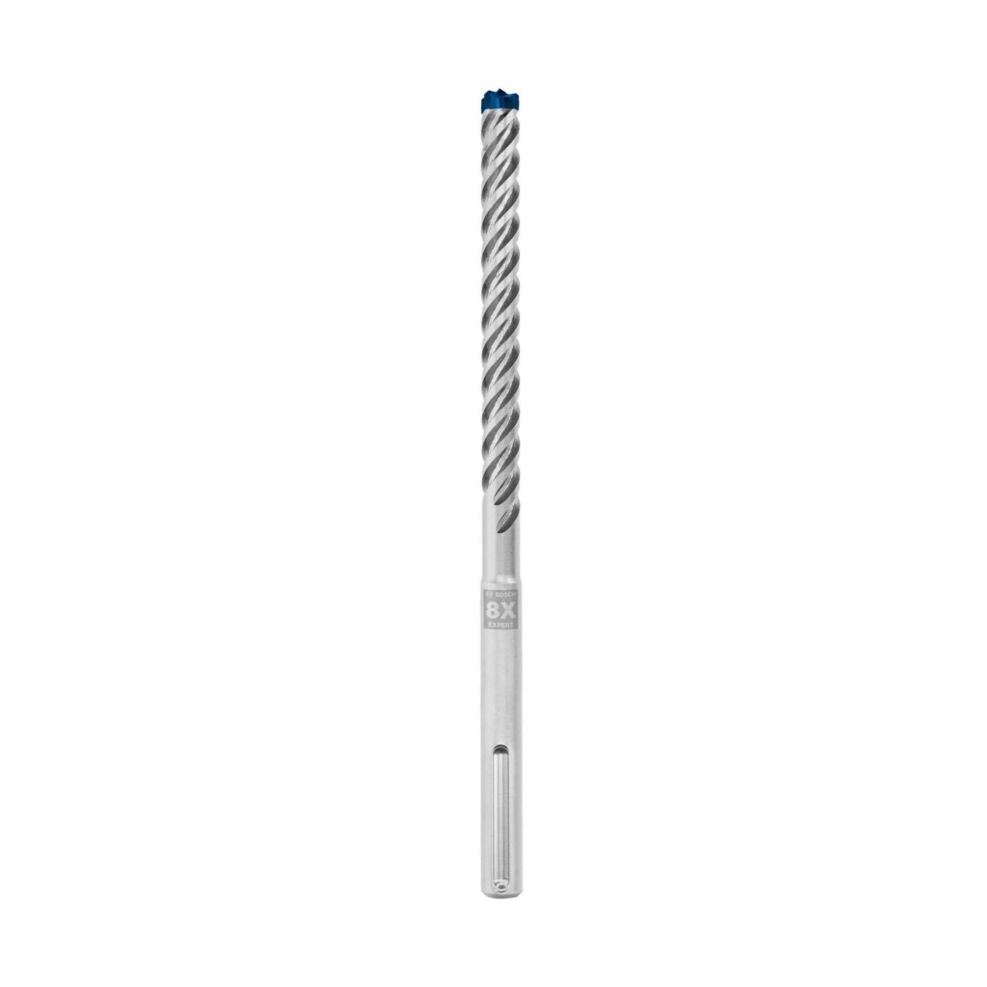 WERKON Foret à béton professionnel SDS Plus 10 x 600 mm pour marteau perforateur - Foret à pierre Quadro X - Lame croisée 4 fois WERKON Foret à béton professionnel SDS Plus 10 x 600 mm pour marteau perforateur - Foret à pierre Quadro X - Lame croisée 4 fois