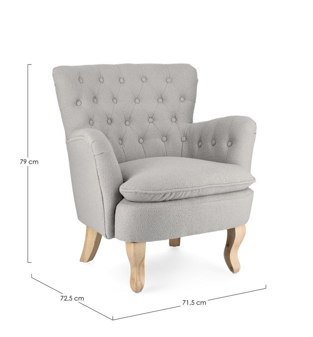 POLTRONA CHENILLE TORTORA Leroy Merlin