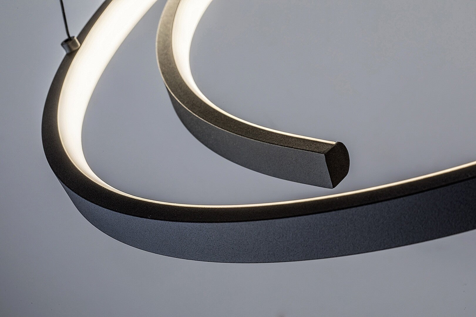 Lampa wisząca Niloo czarno-biała LED 40W 4000K 2080lm ring wym: 120 x 55 x 55 cm metal Rabalux - 4