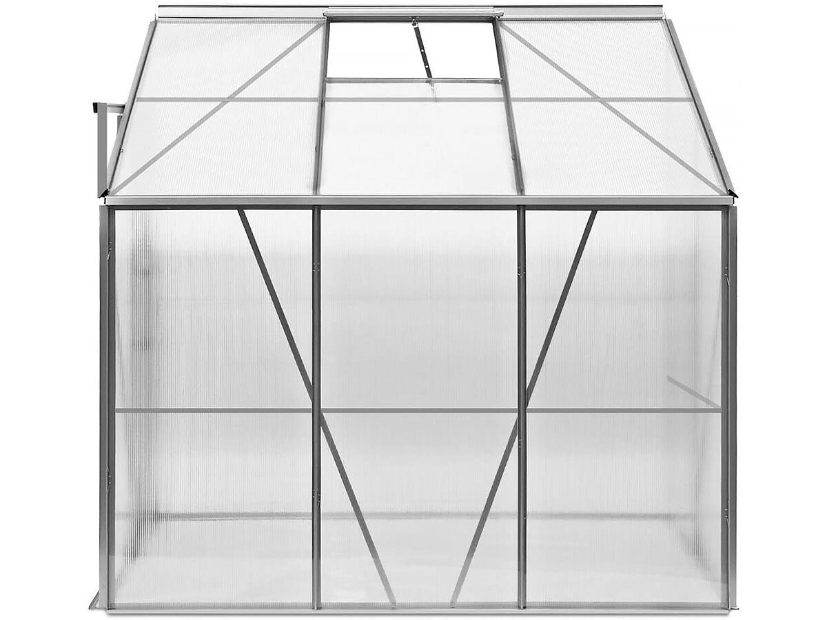 Serre jardin adossée en polycarbonate 