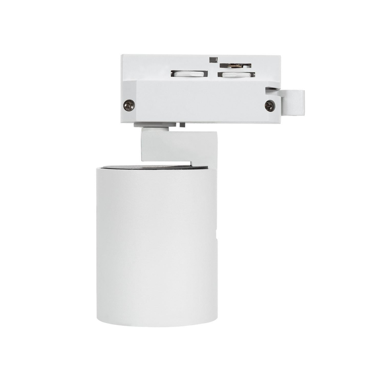 Foco Carril Monofásico Jiuk para Bombilla GU10, Blanco, Aluminio,Policarbonato Aluminium,Polycarbonate - 4