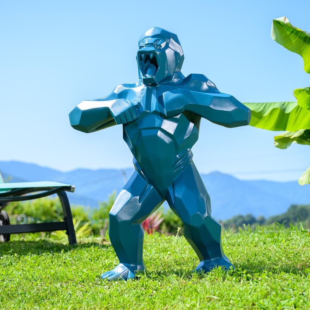 Sculpture De Jardin Pierre Reconstituée Chien - Mastiff - Début 20èS