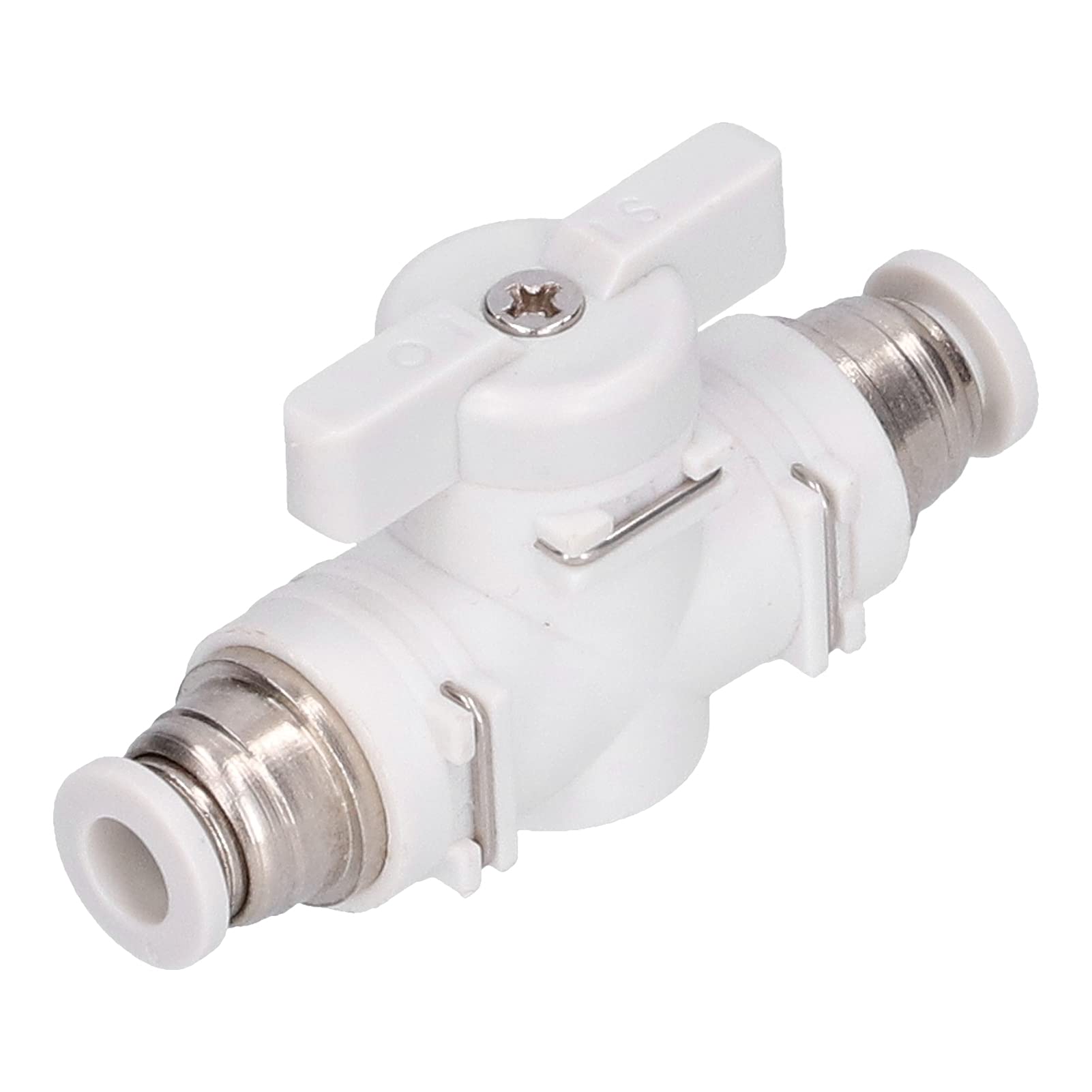 Raccord de vanne de régulation Connecteur pneumatique Adaptateur de raccord rapide pour conduite d'air 6 mm - 6