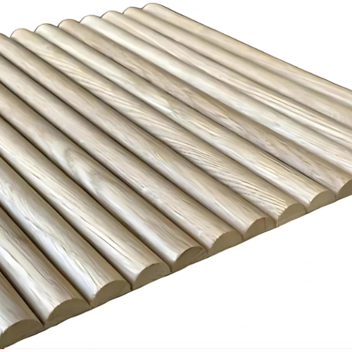 Revêtement mural flexible effet 3D Palilleria en bois de chêne naturel 300X2400 mm (0,72 m2/carton) - 10