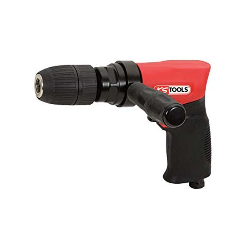 KS Tools 515.3035 Perceuse Pneumatique Poignée Latérale - Puissante Pour Matériaux Durs - Mandrin 13 Mm