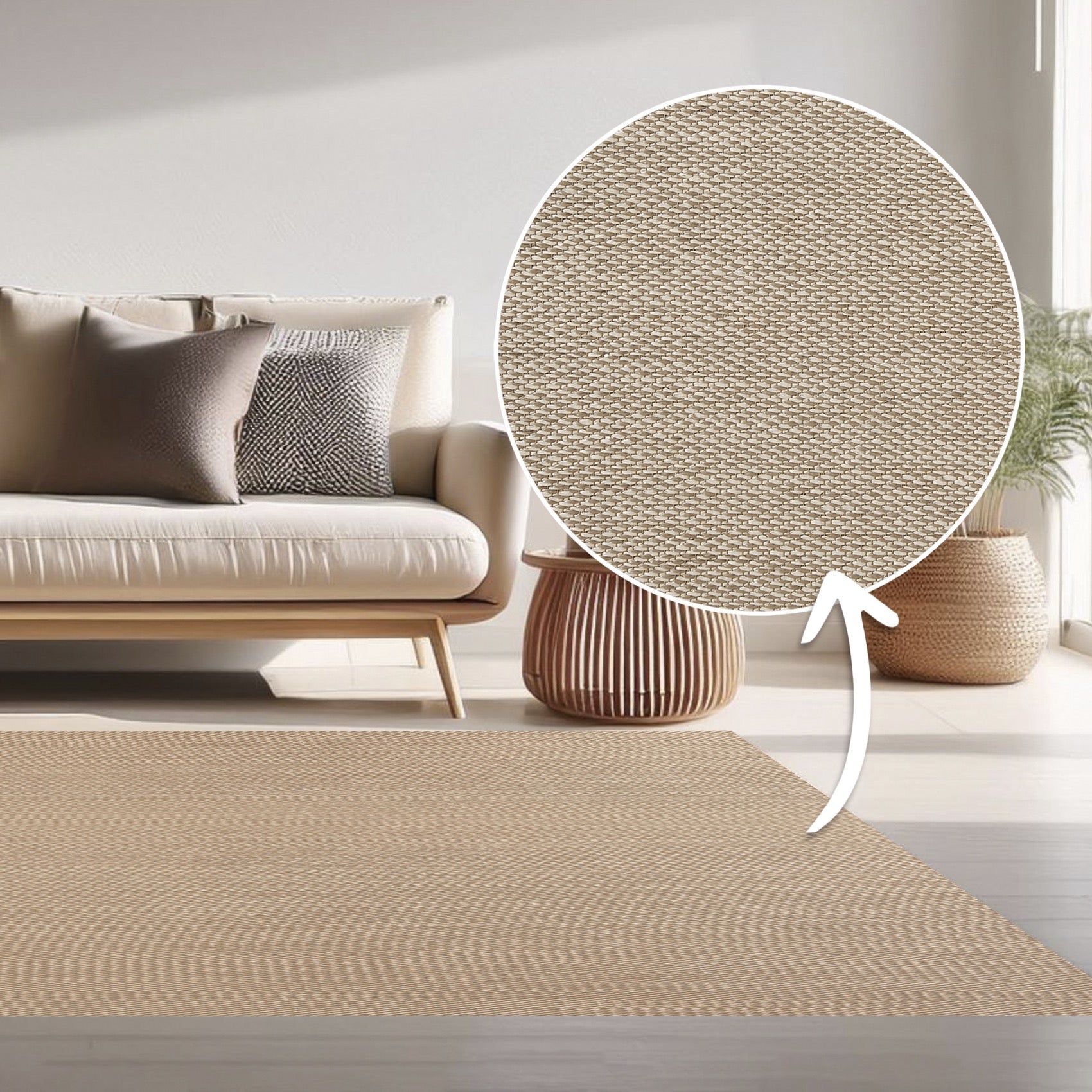 Tapete de vinil Premium de Alta Gama, Tapete de quarto Lavável antiderrapante e resistente 60x200 cm - 5
