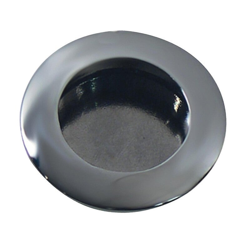 Poignée à encastrer ronde diamètre 40mm zamak chromé mate CADAP P0035 37S - 3