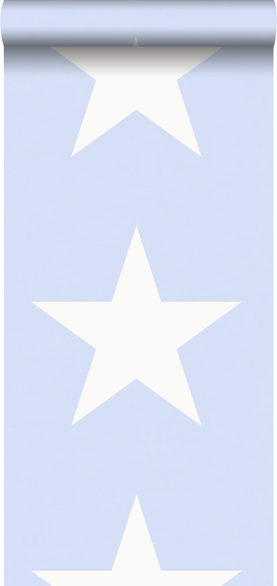 Tapeta gwiazdy baby blue - 53 cm x 10.05 m - ESTAHOME