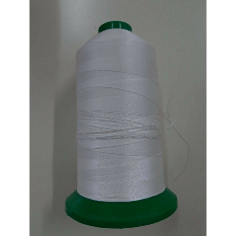 Fil Polyester Fil à coudre en polyester naturel - 3500 mt - Polyvalent et résistant ...