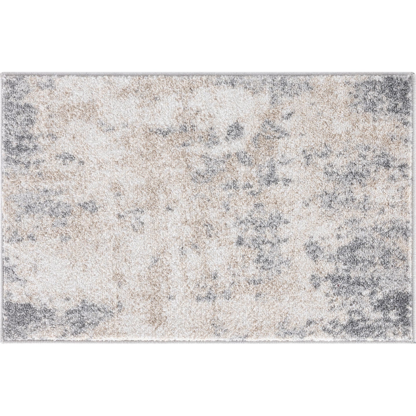 Tapis d’intérieur diamond 160x122 cm – tissage mécanique – design moderne gris - 7