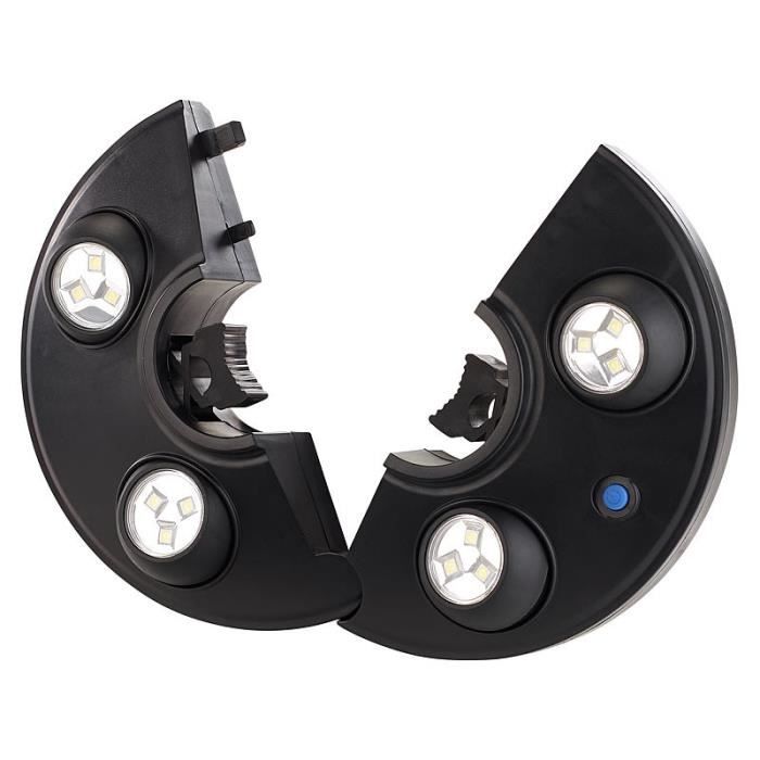 Lampe LED de Parasol 4x Spots Rotatifs + Télécommande - 3
