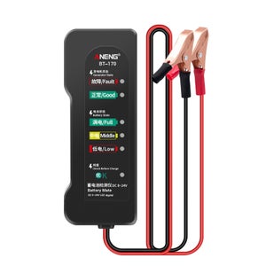 Testeur De Tension électrique Stylo LCD 6V-24V Avec LED - Pour ABS, Métal, Feux, Universel, Neuf