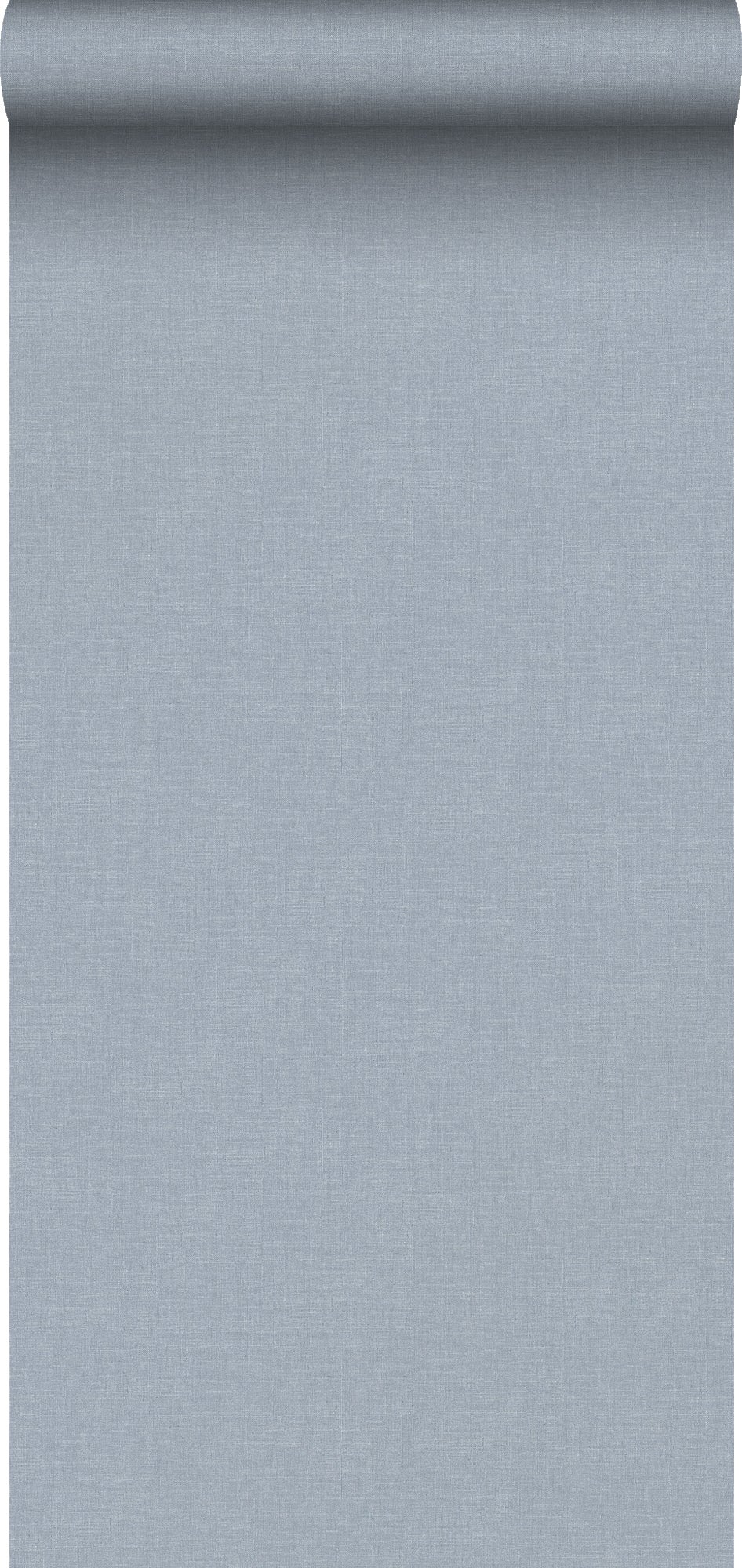 Tapeta lniana tekstura szaro-niebieskim - 53 cm x 10 m - SANDERS &amp; SANDERS