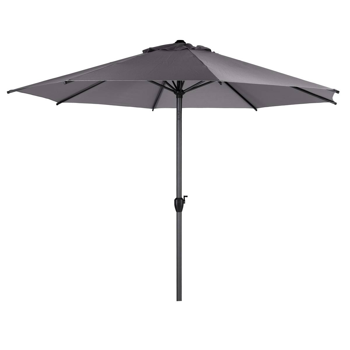 Parasol droit rond Loompa Ardoise - Hespéride - 2