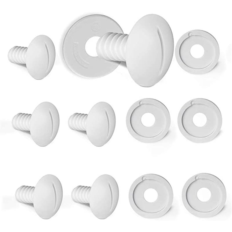 Zestaw plastikowych śrub do kół do czyszczenia basenów, części zamienne do 180/280, akcesoria do czyszczenia basenów C55 C-55