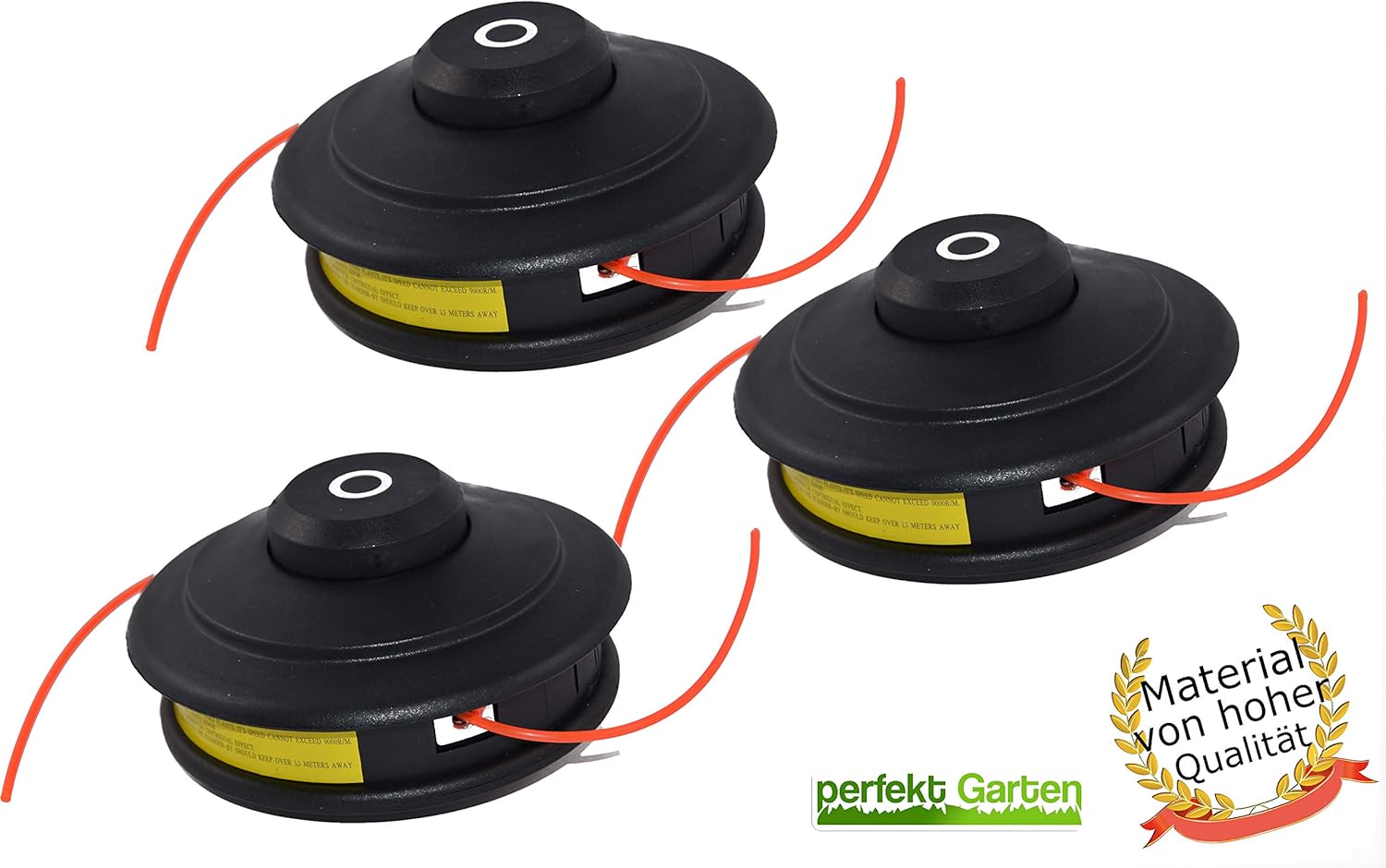 Capete de tuns automate cu fir dublu Fuxtec, pachet de 3, pentru motocoase Fuxtec 3buc