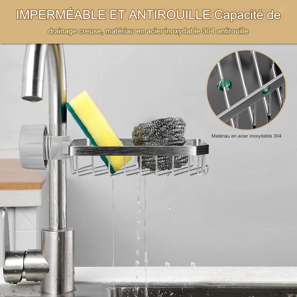 Suporte para sabonete de banho – Suporte para shampoo de banho, sem necessidade de perfuração, adequado para hastes de 25-40 mm - 3