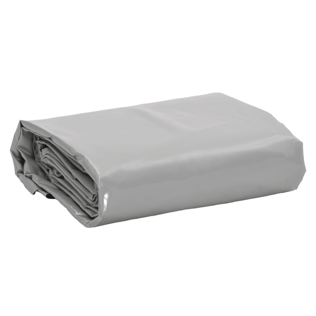 Bâche Nemaxx PVC 300x200cm - Grise, 650g/m², Œillets, Étanche Et Résistante